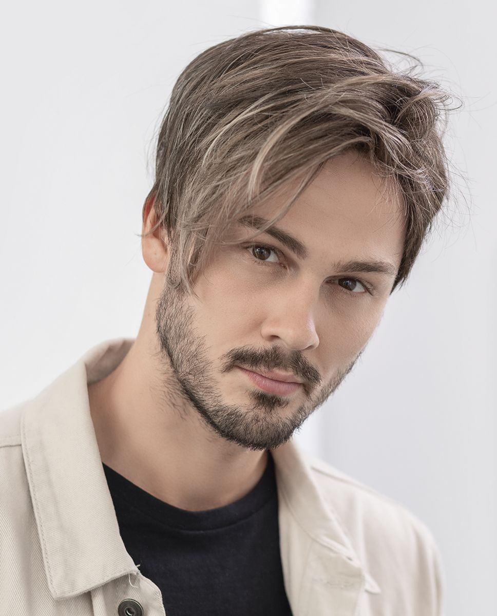 Peruci sintetice barbati nedetectabile Dave