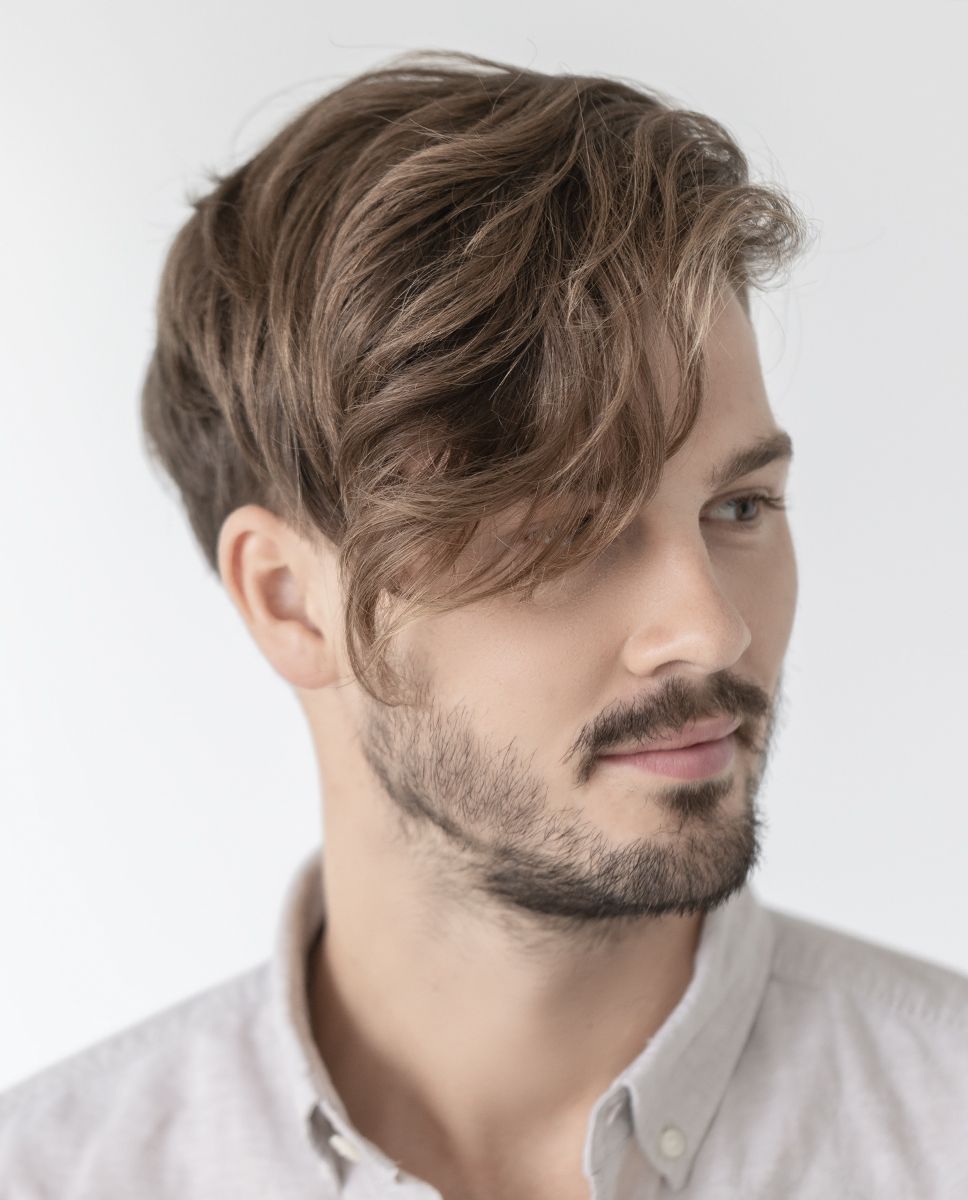 Peruci sintetice barbati nedetectabile Dave
