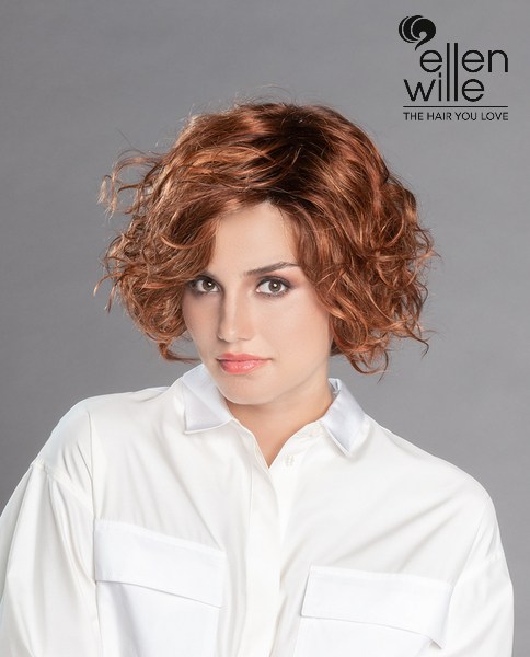 Peruca bob scurt ondulat din par sintetic, Movie Star, Ellen Wille