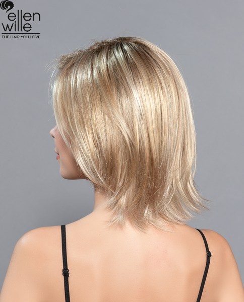 Peruca par sintetic lungime medie mono part, tul frontal, United de la Ellen Wille - imagine 4